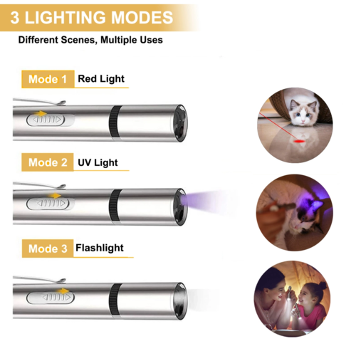 7-in-1 Interactive LED Laser Toy