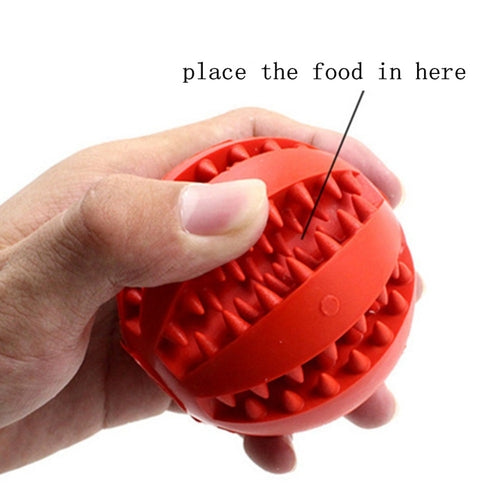 Interactive Pet Feeder & Teeth Cleaning Ball